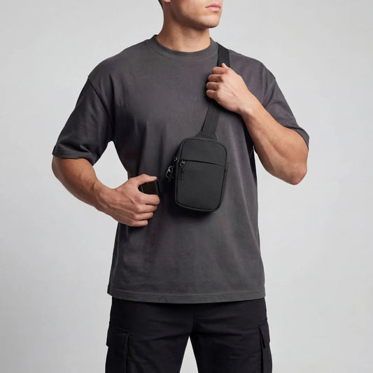 Anti-Theft Travel Sling Bag — RFID Blocking